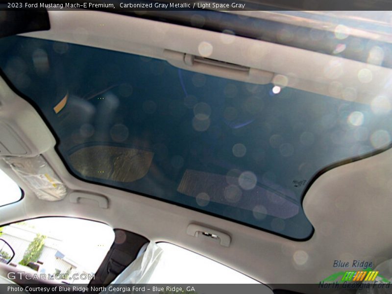 Carbonized Gray Metallic / Light Space Gray 2023 Ford Mustang Mach-E Premium