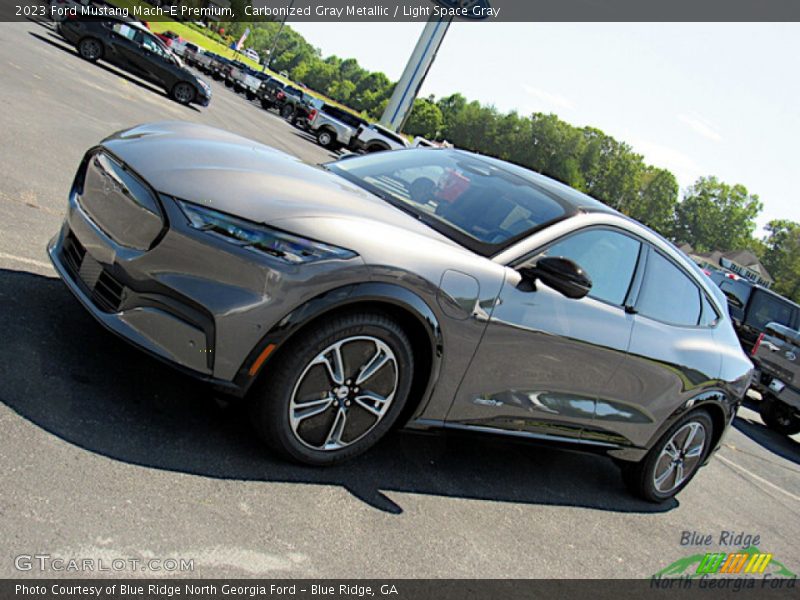 Carbonized Gray Metallic / Light Space Gray 2023 Ford Mustang Mach-E Premium