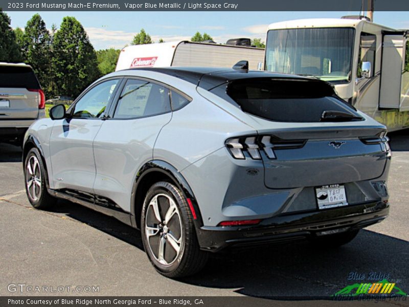 Vapor Blue Metallic / Light Space Gray 2023 Ford Mustang Mach-E Premium