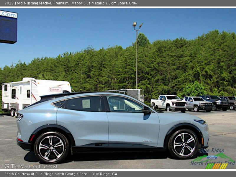 Vapor Blue Metallic / Light Space Gray 2023 Ford Mustang Mach-E Premium