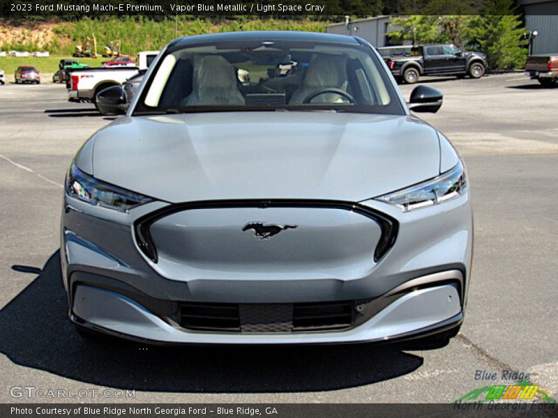 Vapor Blue Metallic / Light Space Gray 2023 Ford Mustang Mach-E Premium