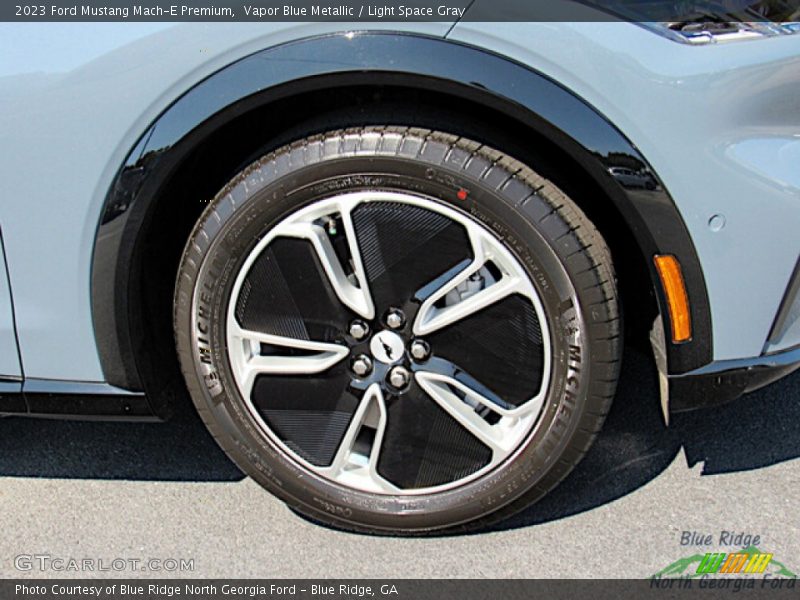 Vapor Blue Metallic / Light Space Gray 2023 Ford Mustang Mach-E Premium