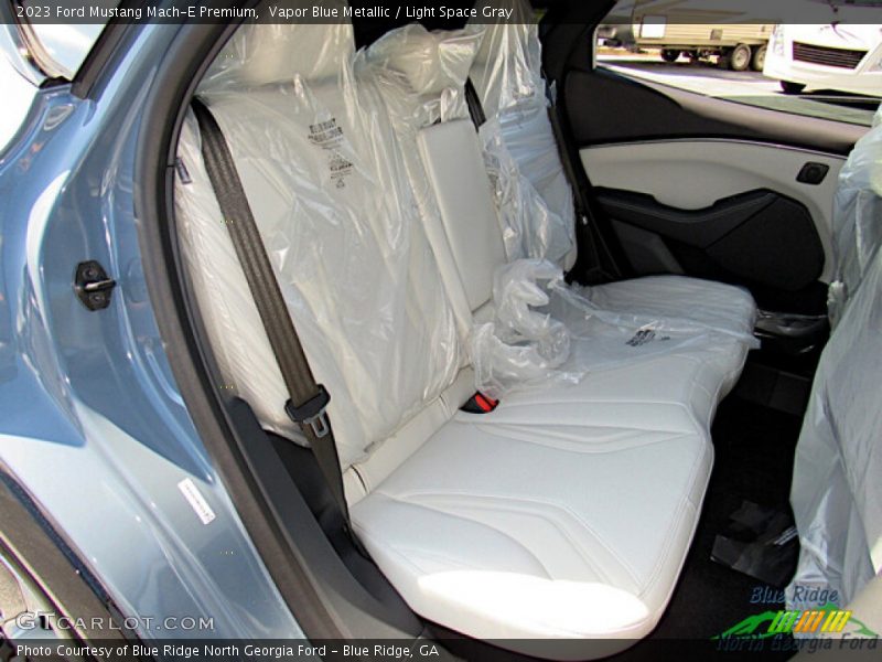 Vapor Blue Metallic / Light Space Gray 2023 Ford Mustang Mach-E Premium