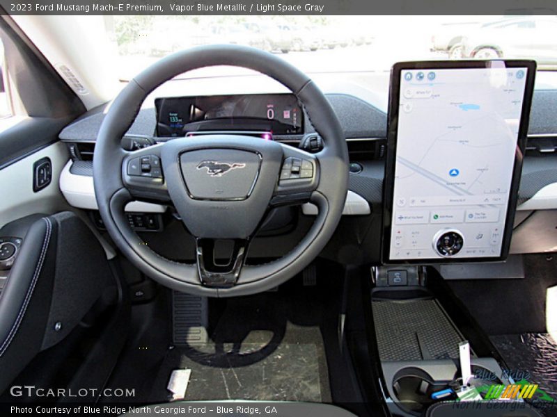 Vapor Blue Metallic / Light Space Gray 2023 Ford Mustang Mach-E Premium