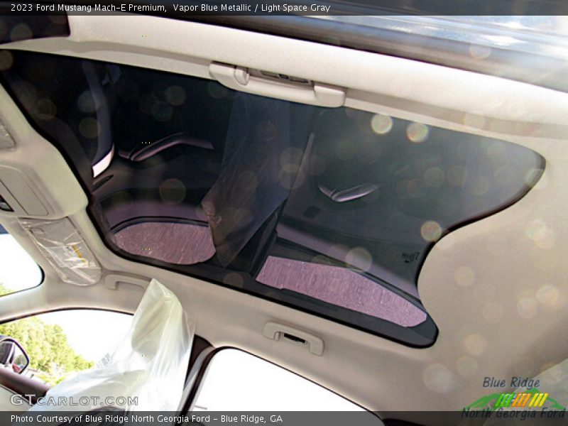 Vapor Blue Metallic / Light Space Gray 2023 Ford Mustang Mach-E Premium