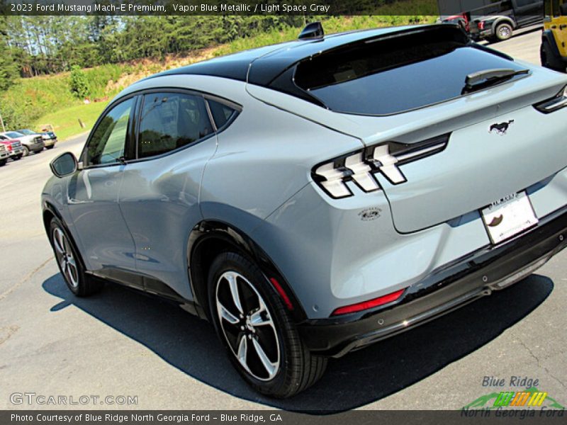 Vapor Blue Metallic / Light Space Gray 2023 Ford Mustang Mach-E Premium