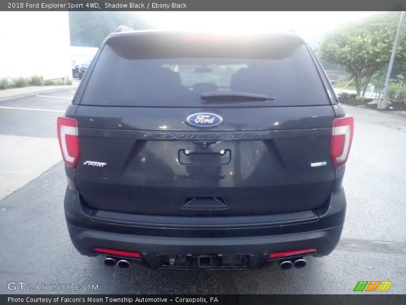 Shadow Black / Ebony Black 2018 Ford Explorer Sport 4WD