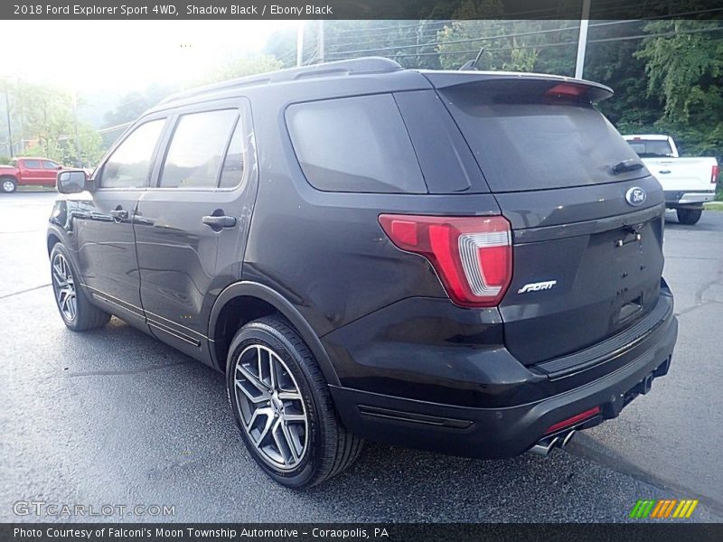Shadow Black / Ebony Black 2018 Ford Explorer Sport 4WD