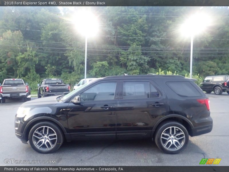 Shadow Black / Ebony Black 2018 Ford Explorer Sport 4WD