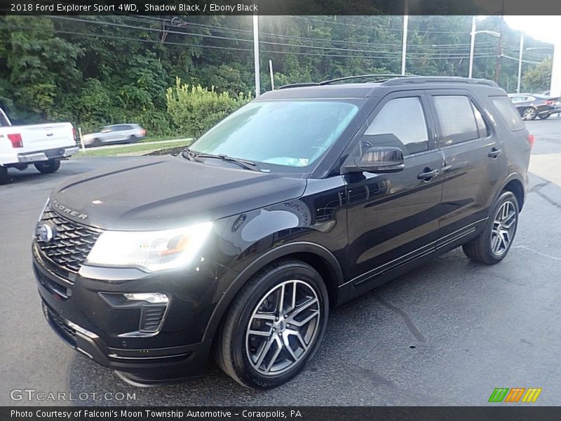Shadow Black / Ebony Black 2018 Ford Explorer Sport 4WD