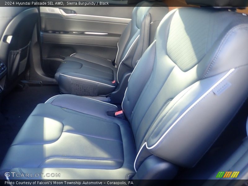 Sierra Burgundy / Black 2024 Hyundai Palisade SEL AWD