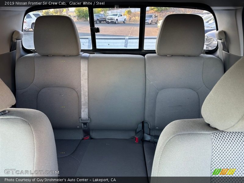 Rear Seat of 2019 Frontier SV Crew Cab