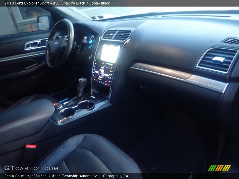 Shadow Black / Ebony Black 2018 Ford Explorer Sport 4WD