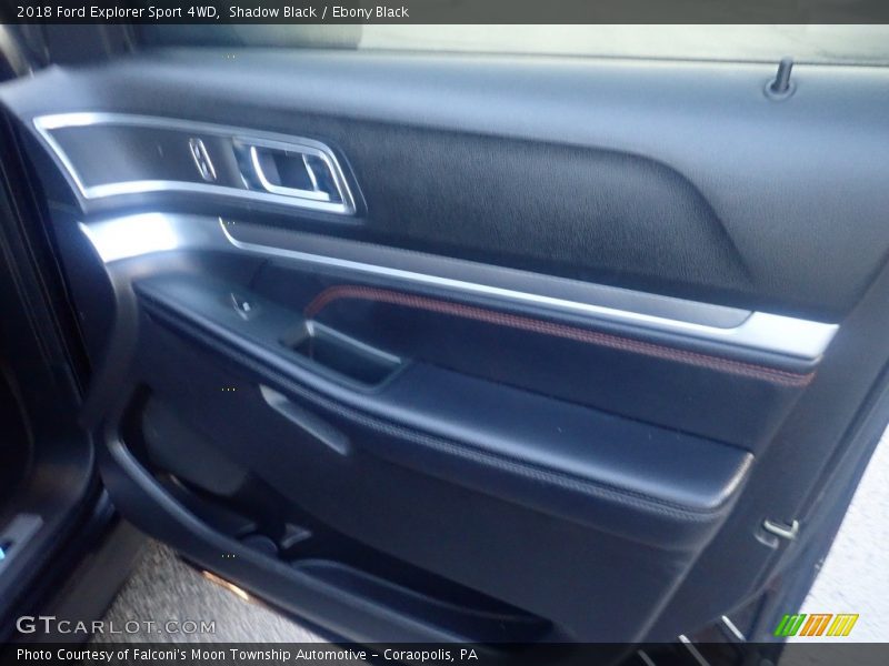 Shadow Black / Ebony Black 2018 Ford Explorer Sport 4WD