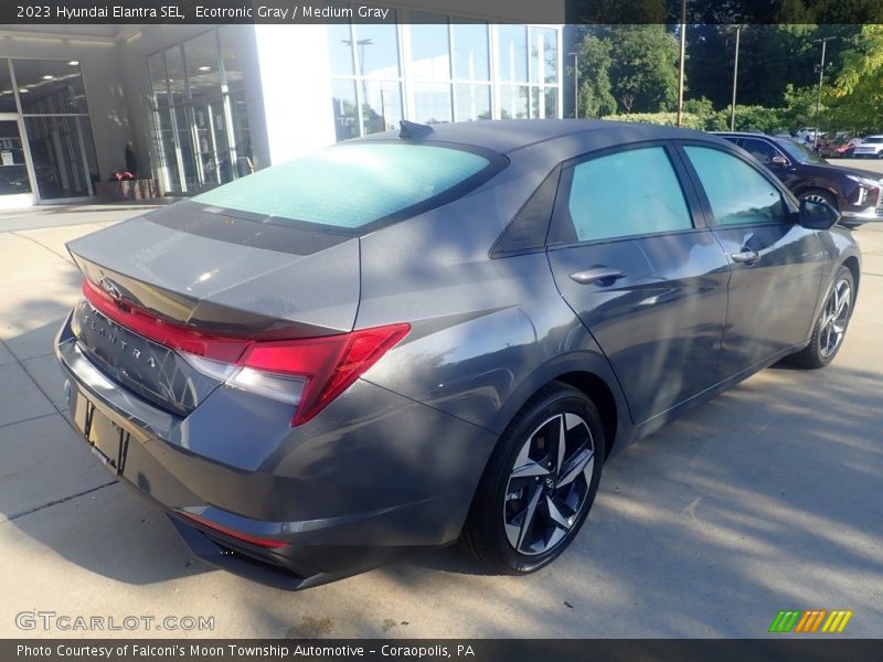 Ecotronic Gray / Medium Gray 2023 Hyundai Elantra SEL