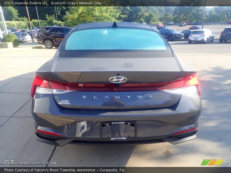 Ecotronic Gray / Medium Gray 2023 Hyundai Elantra SEL