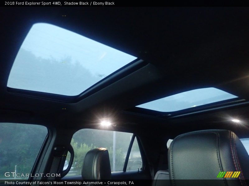 Shadow Black / Ebony Black 2018 Ford Explorer Sport 4WD