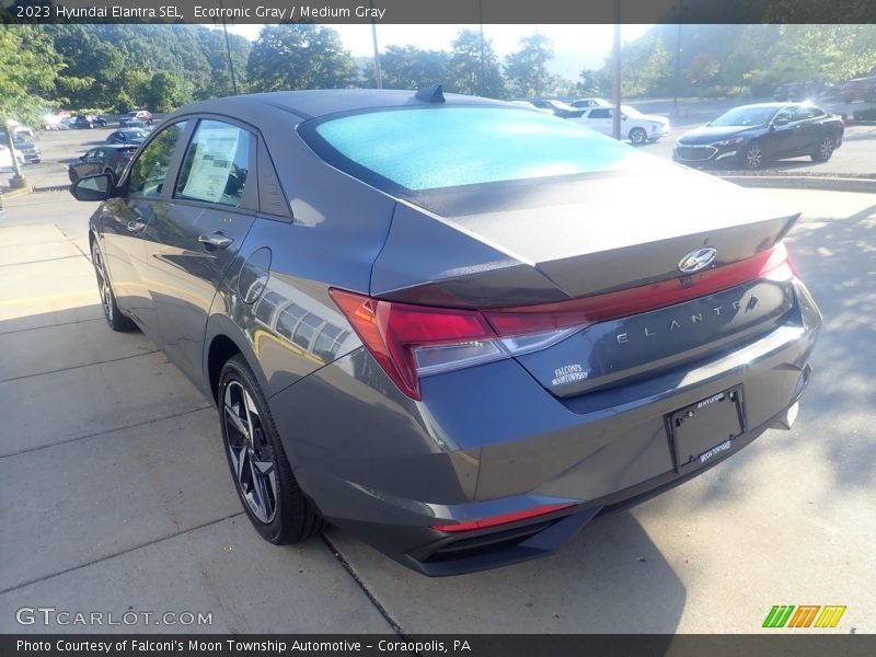 Ecotronic Gray / Medium Gray 2023 Hyundai Elantra SEL