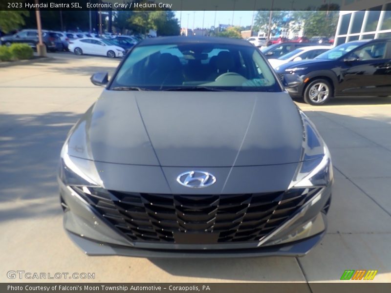 Ecotronic Gray / Medium Gray 2023 Hyundai Elantra SEL