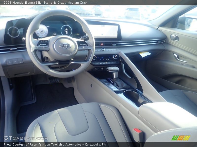 Ecotronic Gray / Medium Gray 2023 Hyundai Elantra SEL