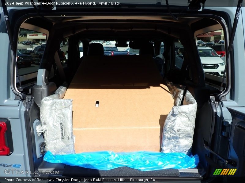 Anvil / Black 2024 Jeep Wrangler 4-Door Rubicon X 4xe Hybrid