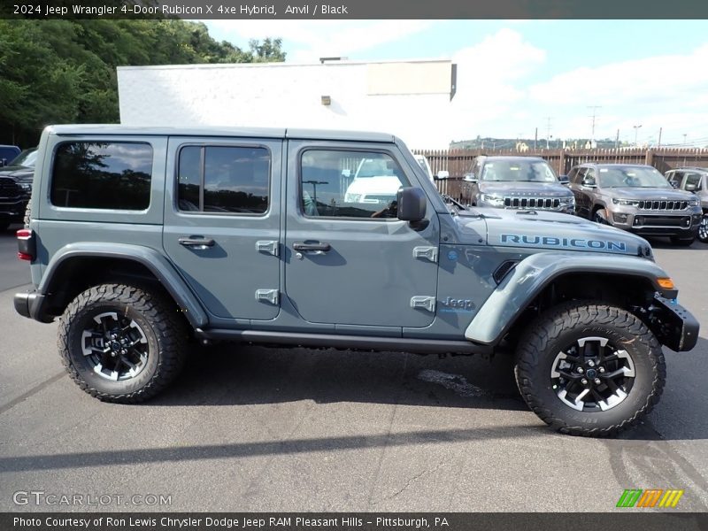  2024 Wrangler 4-Door Rubicon X 4xe Hybrid Anvil