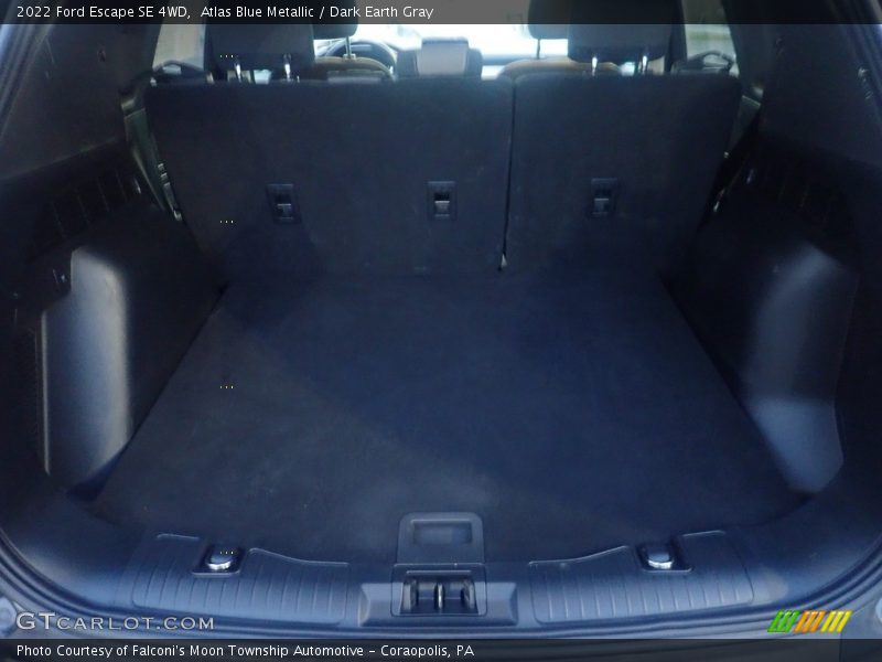 Atlas Blue Metallic / Dark Earth Gray 2022 Ford Escape SE 4WD