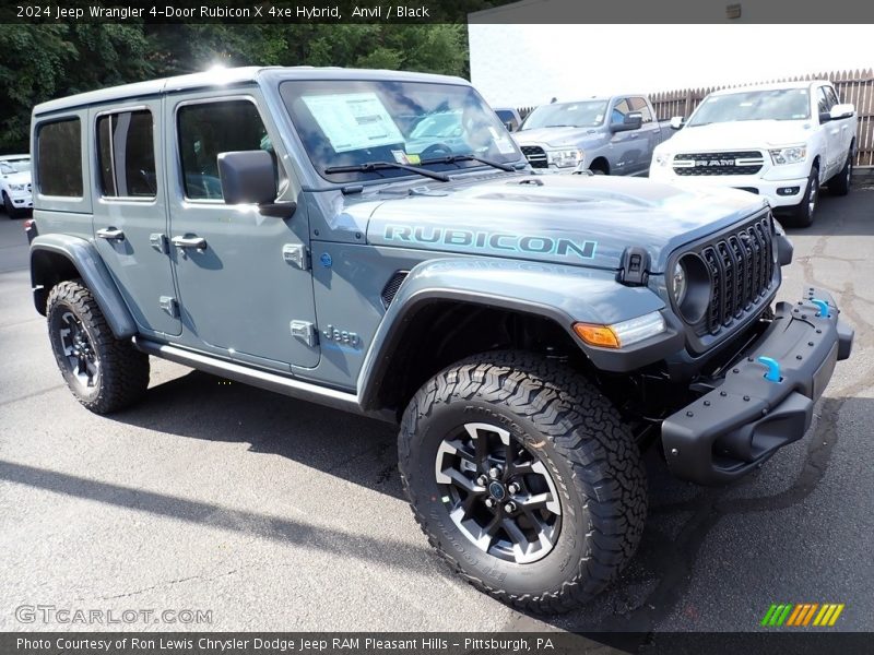 Front 3/4 View of 2024 Wrangler 4-Door Rubicon X 4xe Hybrid