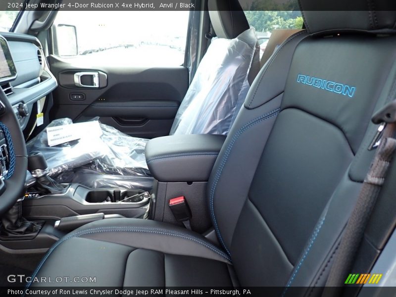 Front Seat of 2024 Wrangler 4-Door Rubicon X 4xe Hybrid