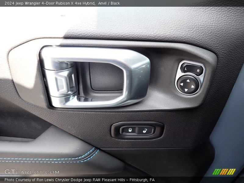 Anvil / Black 2024 Jeep Wrangler 4-Door Rubicon X 4xe Hybrid