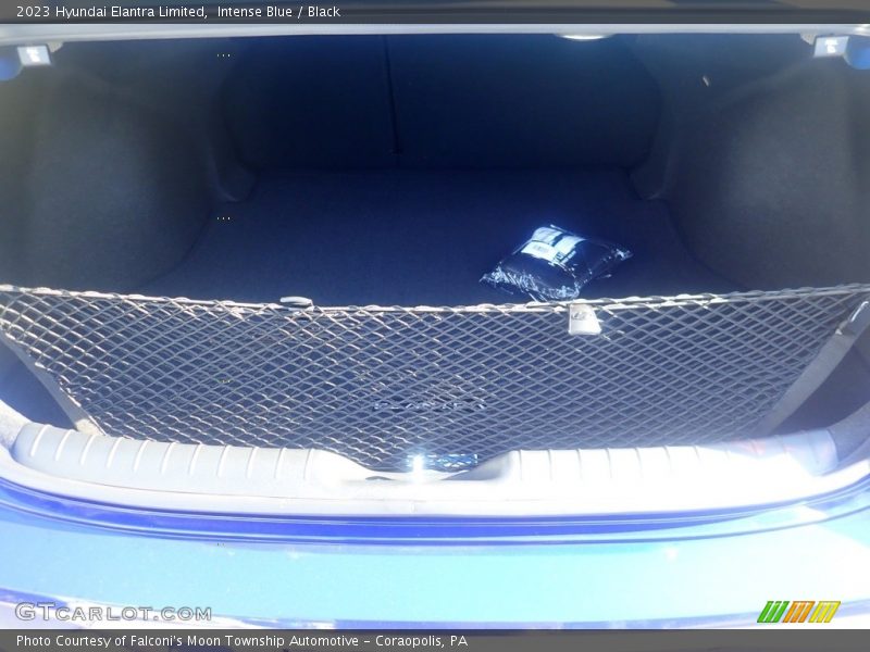 Intense Blue / Black 2023 Hyundai Elantra Limited