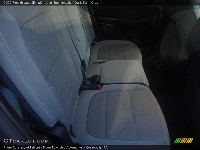 Atlas Blue Metallic / Dark Earth Gray 2022 Ford Escape SE 4WD
