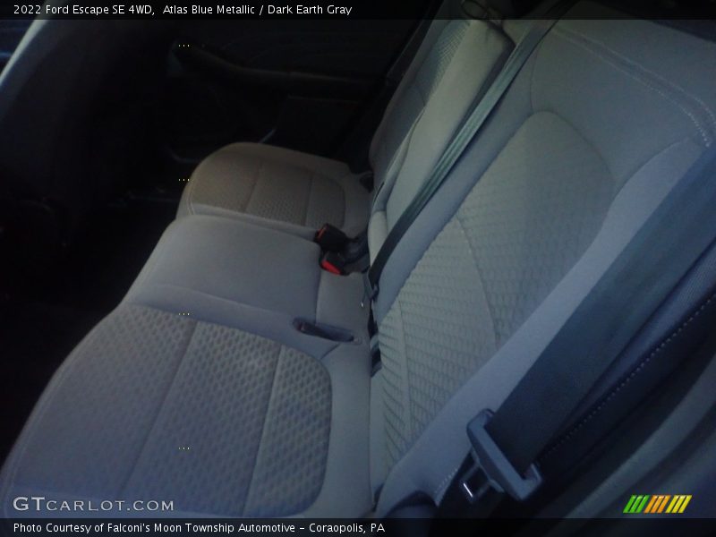 Atlas Blue Metallic / Dark Earth Gray 2022 Ford Escape SE 4WD