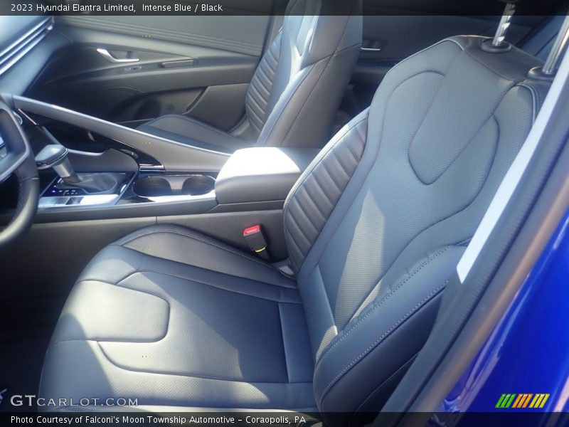 Intense Blue / Black 2023 Hyundai Elantra Limited