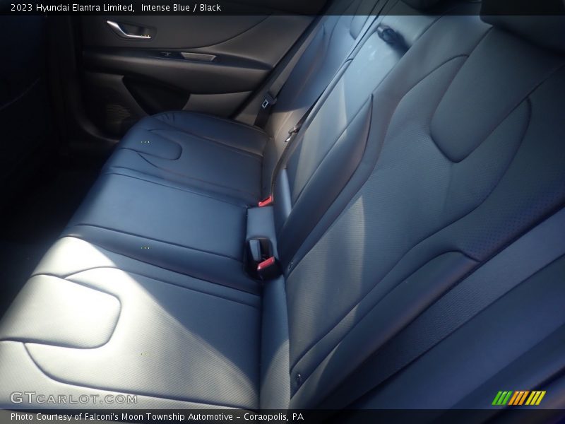 Intense Blue / Black 2023 Hyundai Elantra Limited