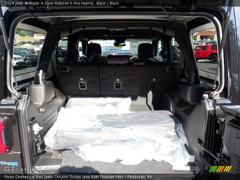 Black / Black 2024 Jeep Wrangler 4-Door Rubicon X 4xe Hybrid