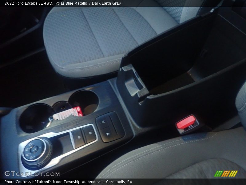 Atlas Blue Metallic / Dark Earth Gray 2022 Ford Escape SE 4WD