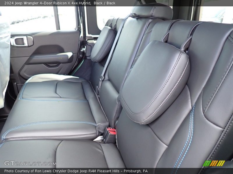 Black / Black 2024 Jeep Wrangler 4-Door Rubicon X 4xe Hybrid