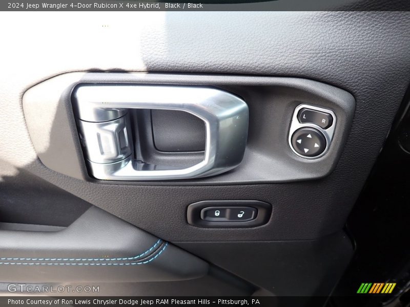 Black / Black 2024 Jeep Wrangler 4-Door Rubicon X 4xe Hybrid