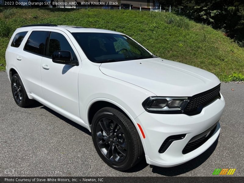 White Knuckle / Black 2023 Dodge Durango SXT Blacktop AWD