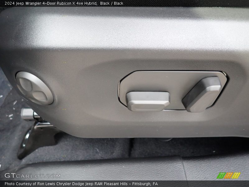 Black / Black 2024 Jeep Wrangler 4-Door Rubicon X 4xe Hybrid