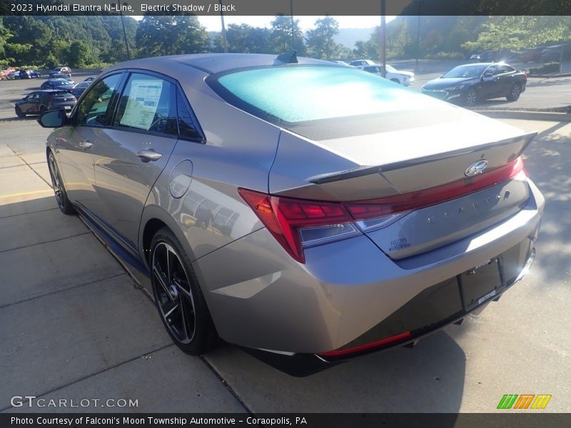 Electric Shadow / Black 2023 Hyundai Elantra N-Line