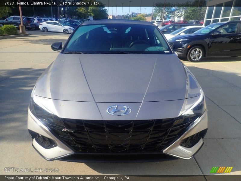 Electric Shadow / Black 2023 Hyundai Elantra N-Line