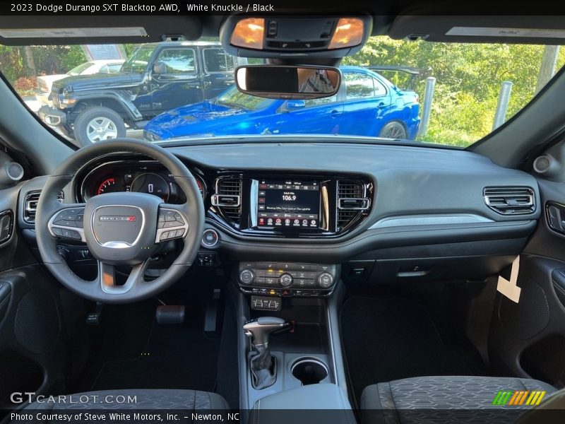 White Knuckle / Black 2023 Dodge Durango SXT Blacktop AWD