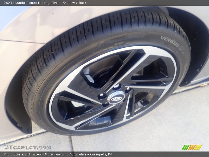 Electric Shadow / Black 2023 Hyundai Elantra N-Line