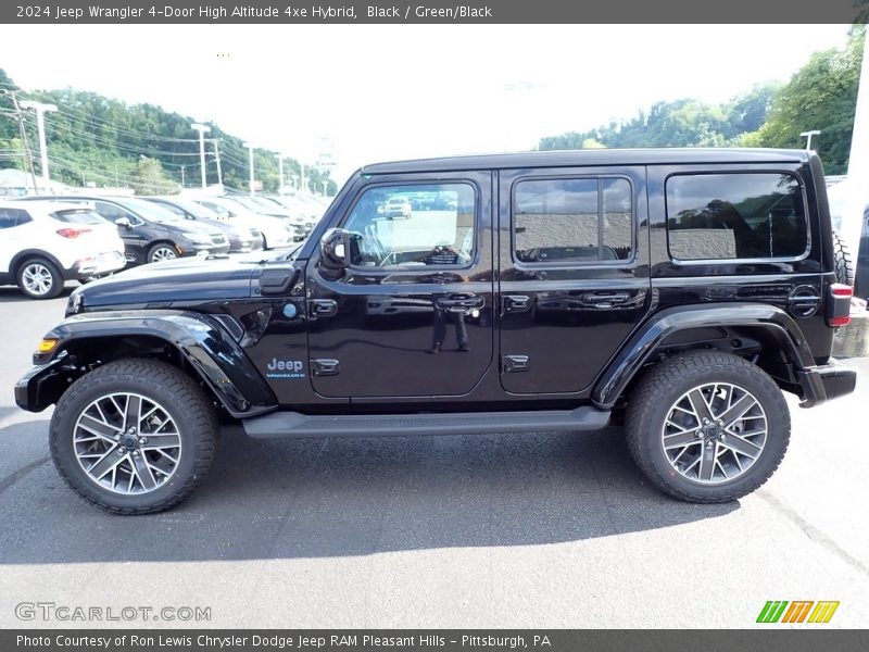  2024 Wrangler 4-Door High Altitude 4xe Hybrid Black