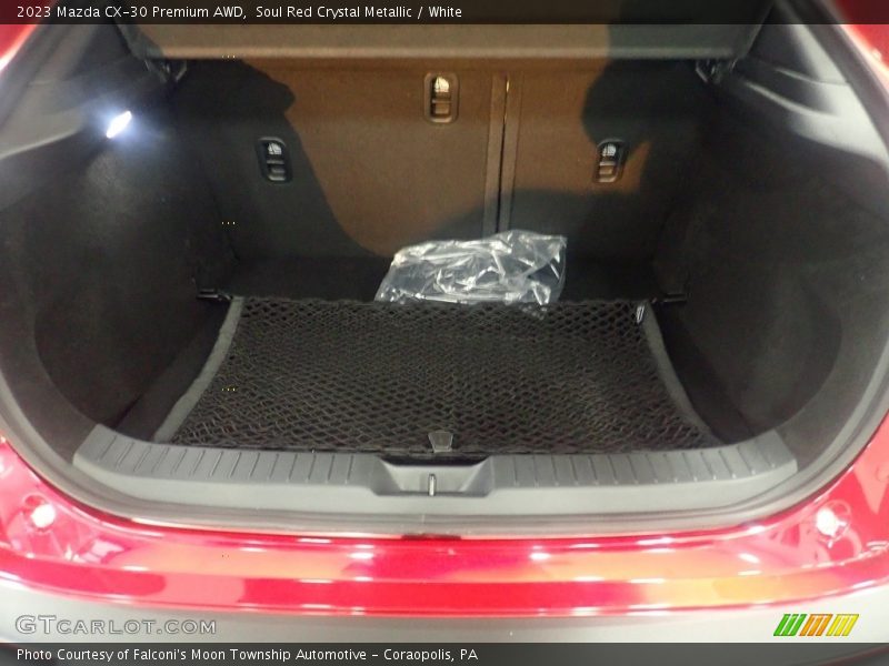 Soul Red Crystal Metallic / White 2023 Mazda CX-30 Premium AWD