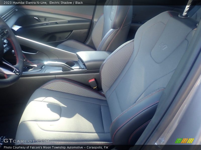 Electric Shadow / Black 2023 Hyundai Elantra N-Line
