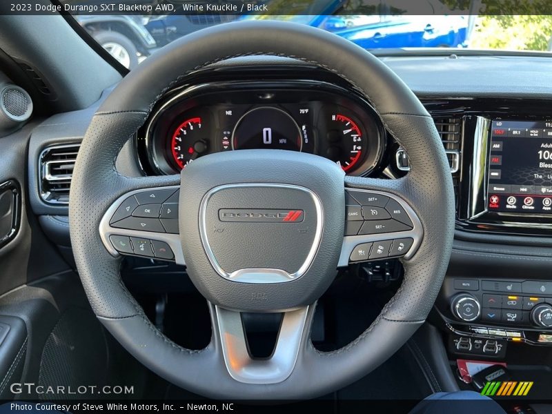 White Knuckle / Black 2023 Dodge Durango SXT Blacktop AWD