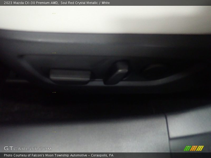 Soul Red Crystal Metallic / White 2023 Mazda CX-30 Premium AWD